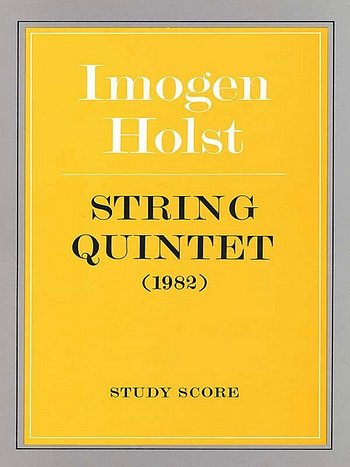 Holst Imogen: Quintett (1982)