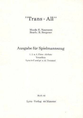 B. Bergener: Trans-All, Splm (Stsatz)