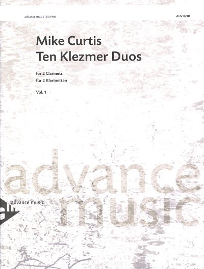 M. Curtis: Ten Klezmer Duos for 2 Clarinets