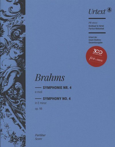 J. Brahms: Symphonie Nr. 4 e-Moll op. 98, Sinfo (Part)