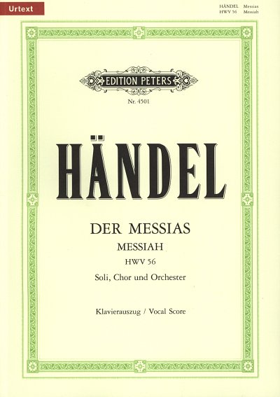 G.F. Händel: Der Messias, 4GesGchOrcBc (KA)