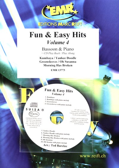 T. Barclay: Fun & Easy Hits Volume 4, FagKlav (+CD)
