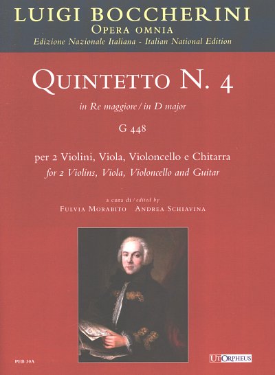 L. Boccherini: Quintet No.4 in D major G, 2VlVaVcGit (Dirpa)