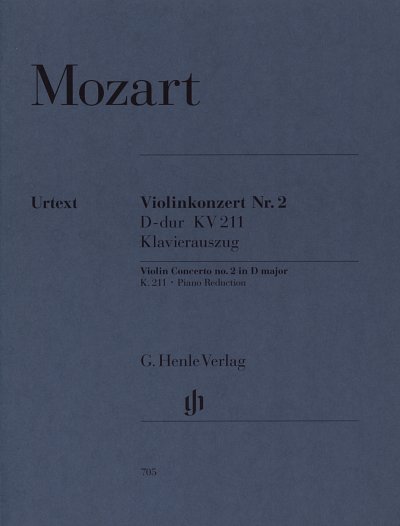 W.A. Mozart: Violinkonzert Nr. 2 D-dur KV 211, VlOrch (KASt)