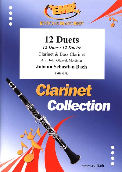 J.S. Bach: 12 Duets, 2Klar (Pa+St)