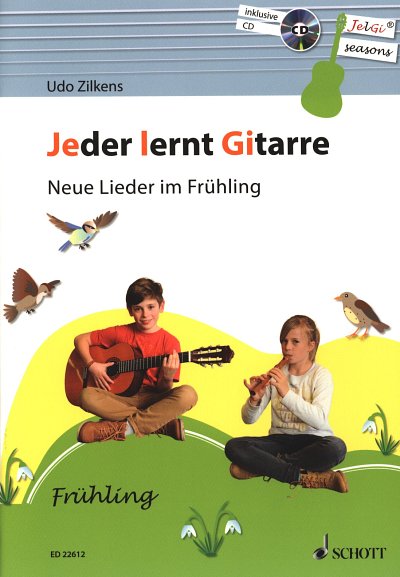 U. Zilkens: Jeder lernt Gitarre - Neue Lieder im , Git (+CD)