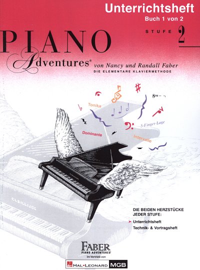 R. Faber: Piano Adventures 2 - Unterrichts, Klav (+OnlAudio)