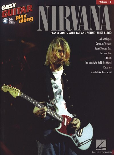 Nirvana: Easy Guitar Play-Along Volume 11, Git (+Audionline)