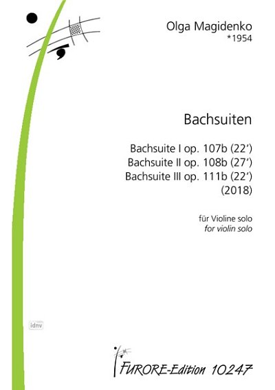 O. Magidenko: Bachsuiten Nr. 1–3