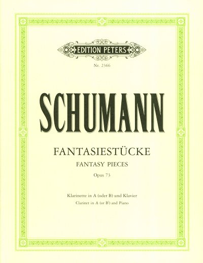 R. Schumann: Fantasiestücke op. 73, KlarKlv (KlavpaSt)