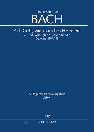 Johann Sebastian Bach - O God, what glut of care and pain BWV 58