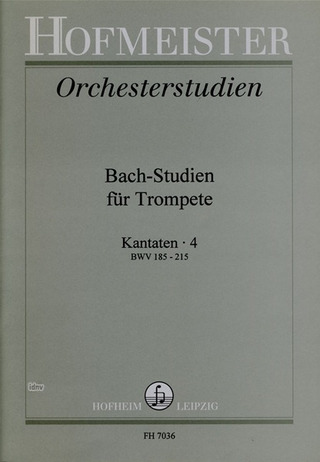 Bach-Studien für Trompete: Kantaten, Heft 4