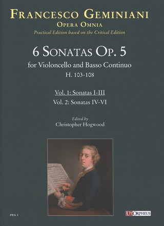 Francesco Saverio Geminiani - 6 Sonatas Vol. 1 op. 5