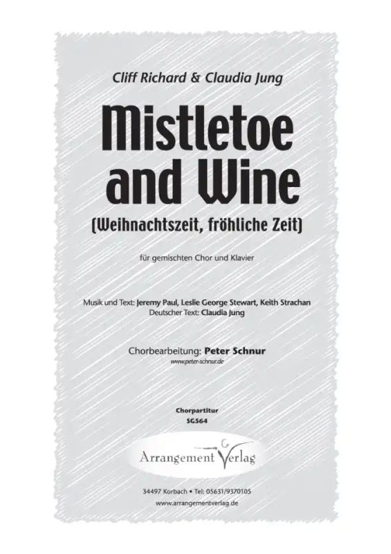 Cliff Richardy otros. - Mistletoe and Wine