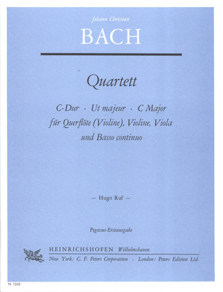 Johann Christian Bach - Quartett C-Dur