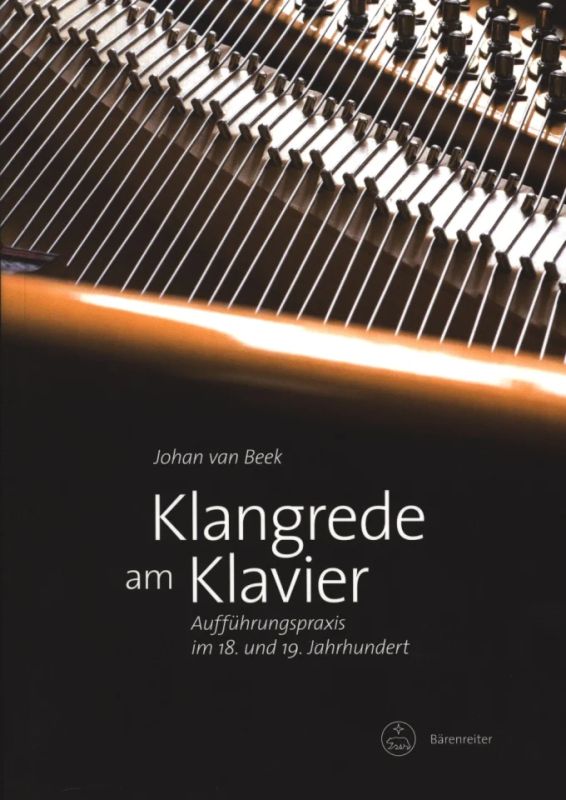 Johann van Beek - Klangrede am Klavier