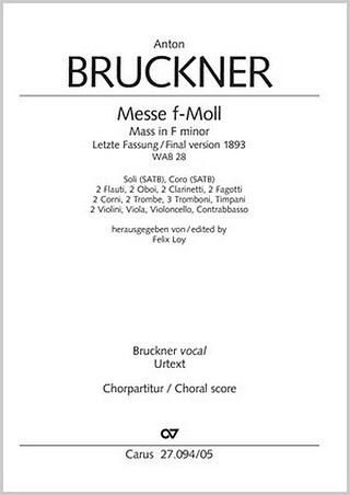 Anton Bruckner - Mass in F minor