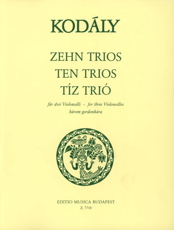 Zoltán Kodály - 10 Trios