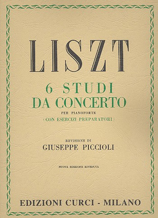 Franz Liszt - Studi (6) Da Concerto (Piccioli)