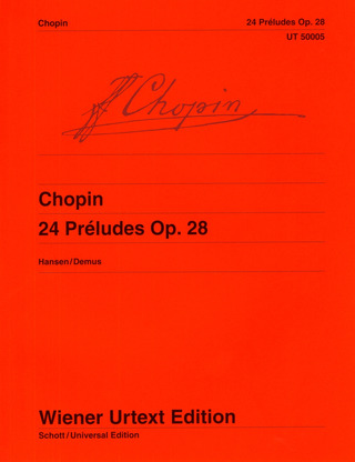 Frédéric Chopin: 24 Préludes op. 28