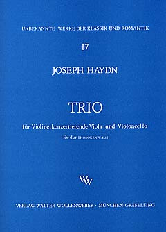 Joseph Haydn - Trio Es-Dur Hob 5:Es1