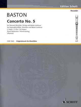 John Baston - Concerto Nr. 5 C-Dur