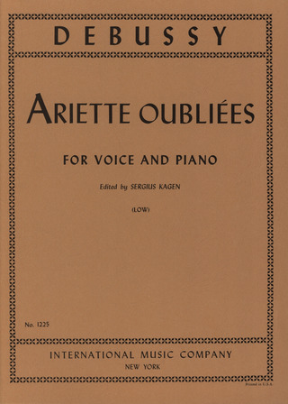 Claude Debussy - Ariettes Oubliees (Fr.) (C-B)