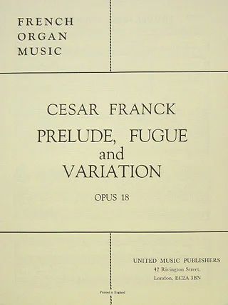 César Franck - Prélude, Fugue et Variation op. 18 (0)