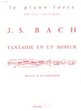 Johann Sebastian Bach - Fantaisie en ut min.