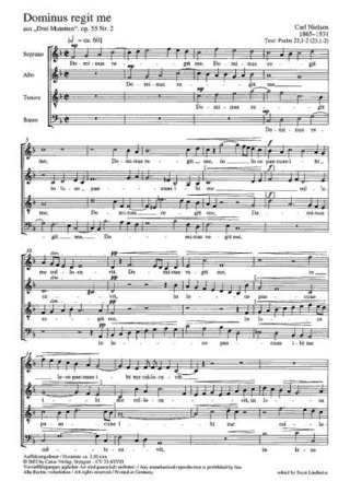 Carl Nielsen - Dominus regit me F-Dur op. 55, 2
