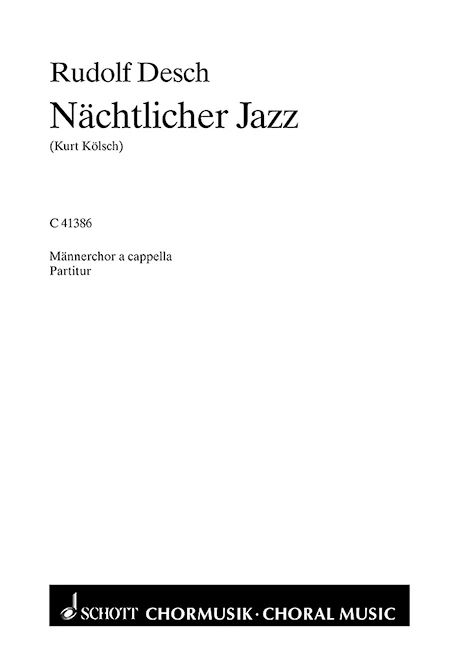 Rudolf Desch - Nächtlicher Jazz