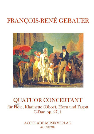 François René Gebauer - Quatuor concertant