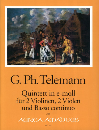 Georg Philipp Telemann - Quintett in  e-Moll TWV 44:5