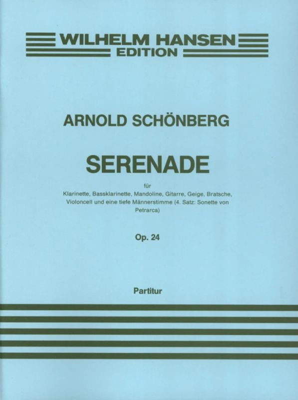 Arnold Schönberg - Serenade Op.24