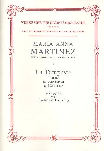 Marianna von Martines - La Tempesta