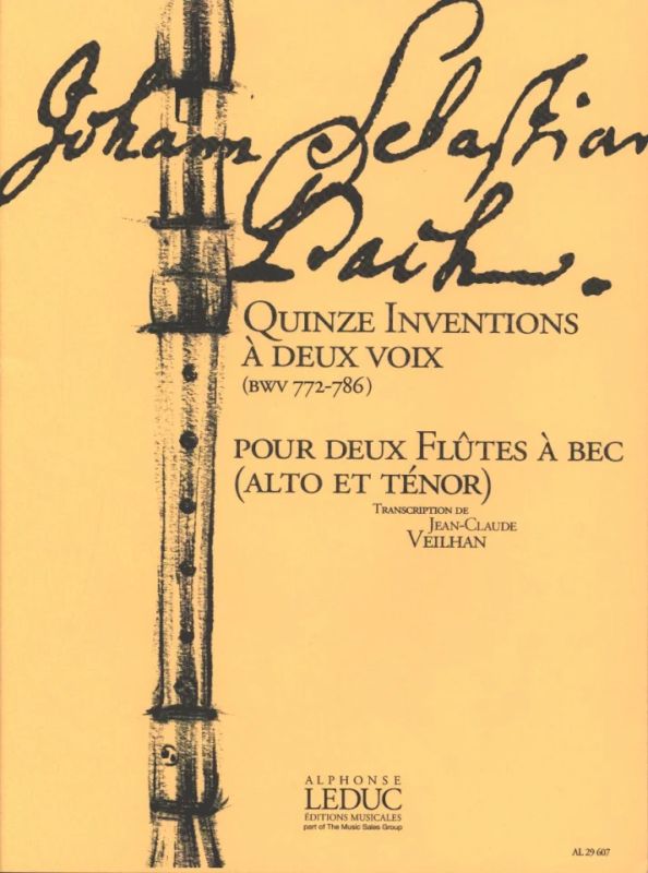 Johann Sebastian Bach - 15 2 -Part Inventions (BWV 772 - 786)