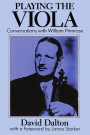 William Primrose atd. - Playing the Viola