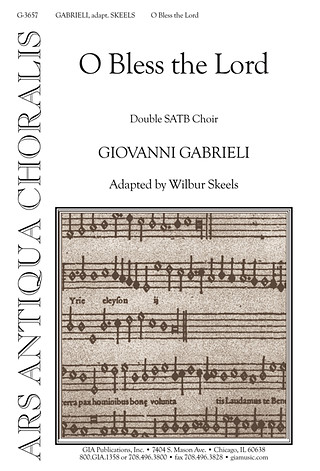 Giovanni Gabrieli - O Bless the Lord
