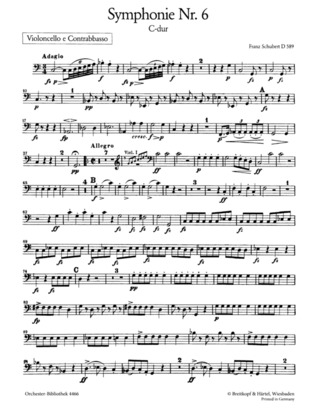 Franz Schubert: Sinfonie Nr. 6 C-dur D 589