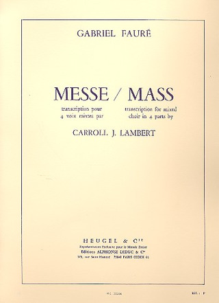 Gabriel Fauré - Messe Basse