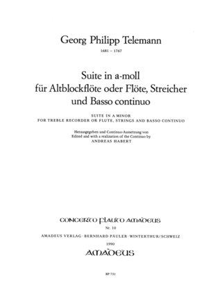 Georg Philipp Telemann - Suite A-Moll