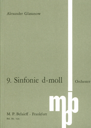 Alexander Glasunow - Sinfonie Nr. 9 Nr. 9 d-Moll op. posth. (1904-1910)