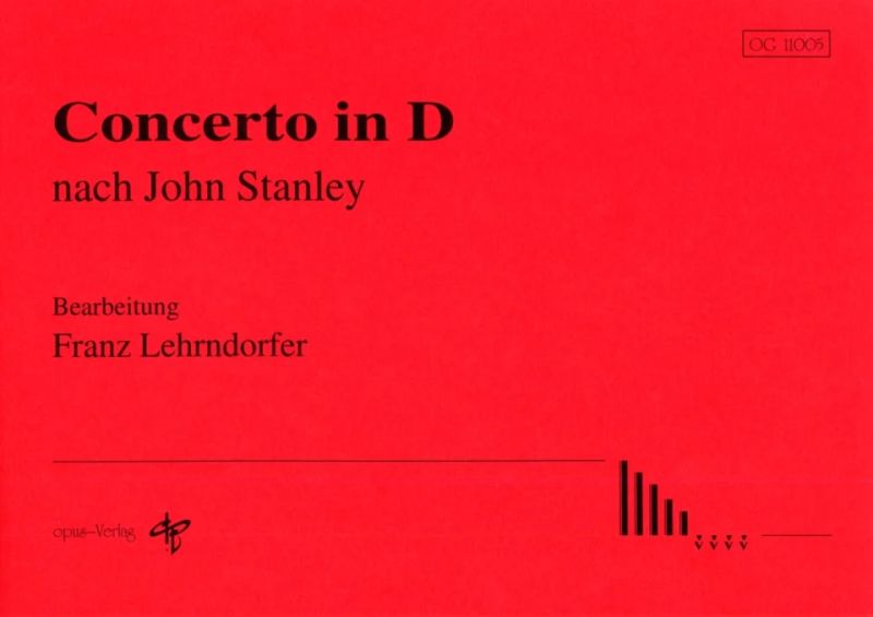 John Stanley - Konzert D-Dur