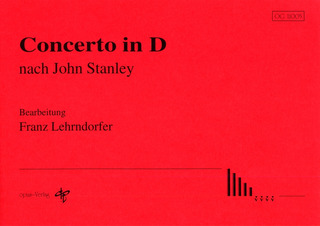John Stanley - Konzert D-Dur