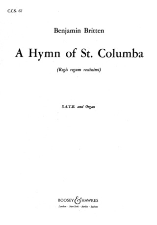 Benjamin Britten - A Hymn Of St Columba