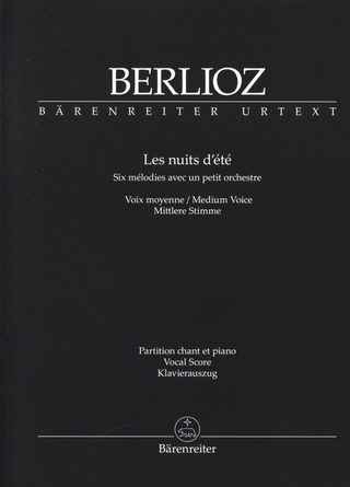 Hector Berlioz - Les nuits d'été für Solostimme und Orchester op. 7 Hol. 81B