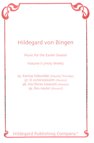 Hildegard von Bingen - Music for the Easter Season 2