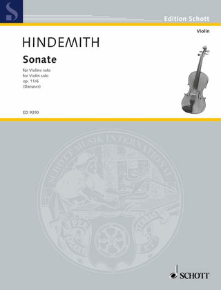 P. Hindemith - Violin Sonata