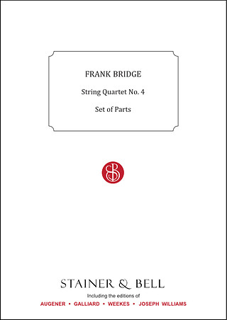 Frank Bridge - String Quartet No. 4
