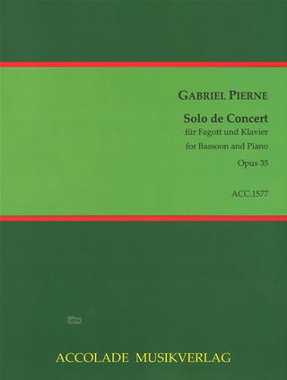 Gabriel Pierné - Solo de Concert op. 35
